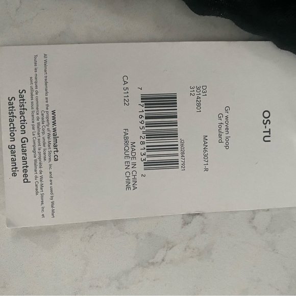 New 4 Way Black Infinity Scarf - Picture 3 of 3